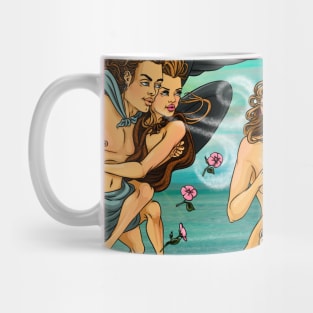 my modern version of "The Birth of Venus" Mug